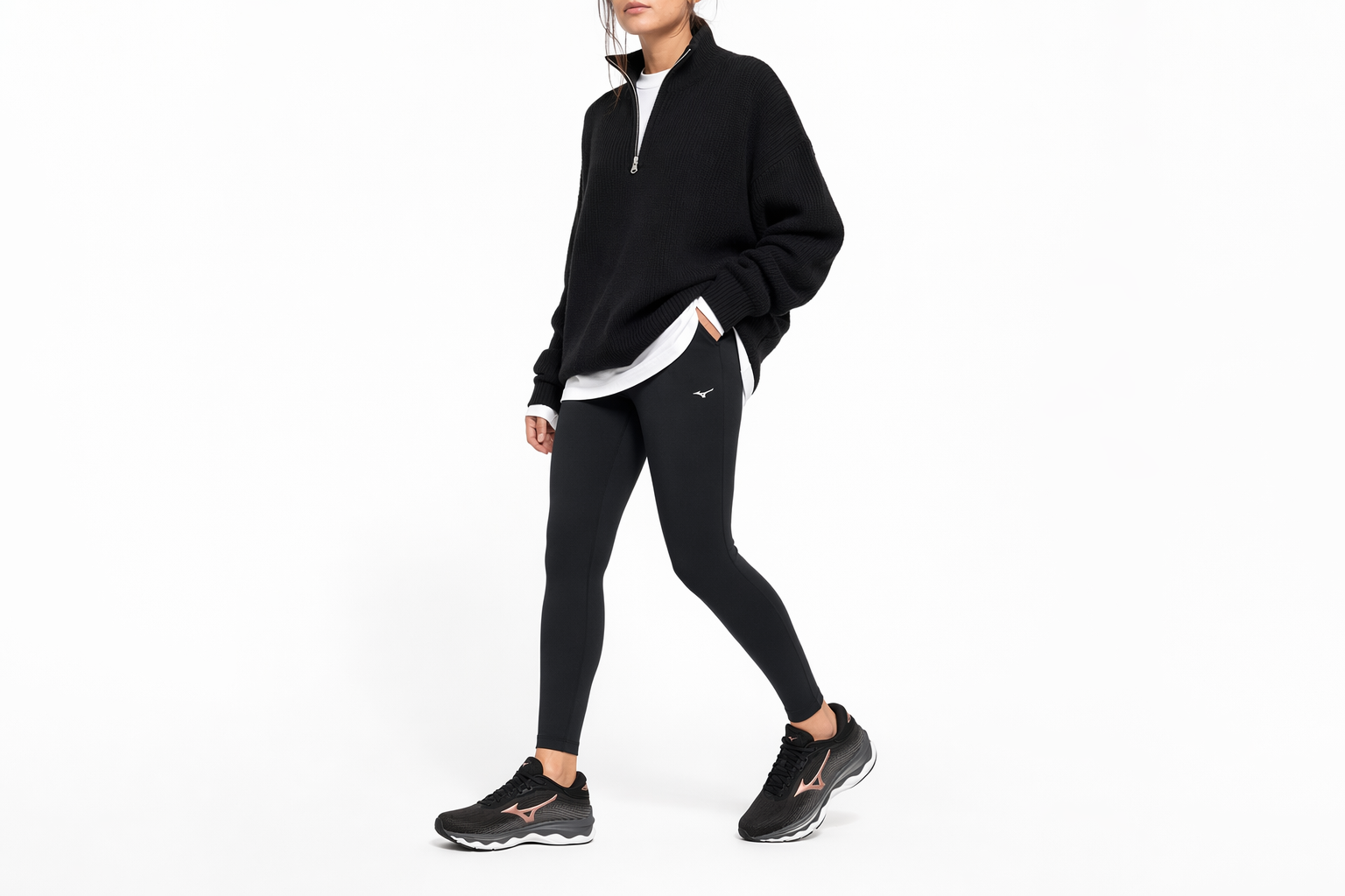Order (Women) Mizuno Wave Sky 5 'Black' J1GD210244