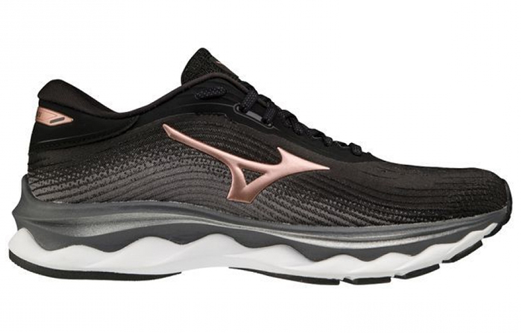 Order (W) Mizuno Wave Sky 5 'Hitam Merah Jambu' J1GD211244