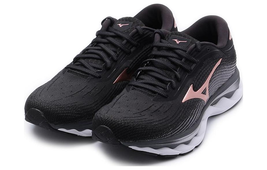 Lookbook (W) Mizuno Wave Sky 5 'Hitam Merah Jambu' J1GD211244