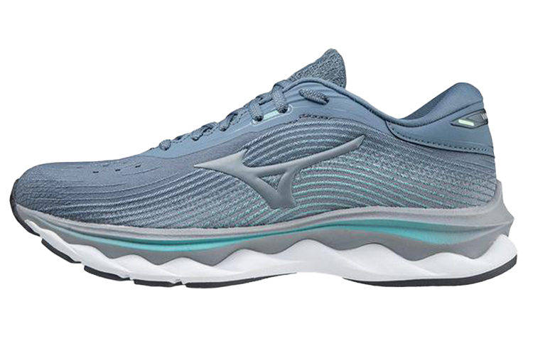 (Women) Mizuno Wave Sky 5 'Grey Blue' J1GD210291