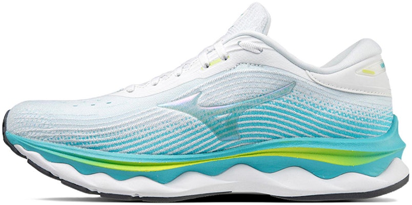 (Women) Mizuno Wave Sky 5 'White Blue Curacao' J1GD210200 Buy (Women) Mizuno Wave Sky 5 'White Blue Curacao' J1GD210200