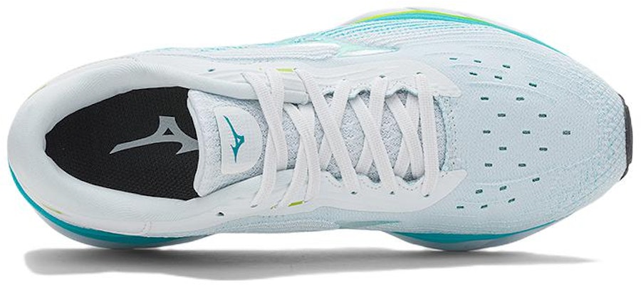 (Women) Mizuno Wave Sky 5 'White Cyan' J1GC210200 Lookbook (Women) Mizuno Wave Sky 5 'White Cyan' J1GC210200