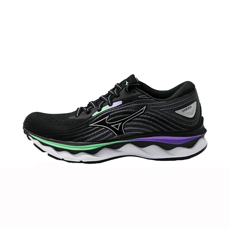 (Women) Mizuno Wave Sky 6 'Black' J1GD220275