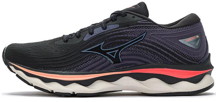 (Women) Mizuno Wave Sky 6 'Black Grey' J1GC220222 Buy (Women) Mizuno Wave Sky 6 'Black Grey' J1GC220222