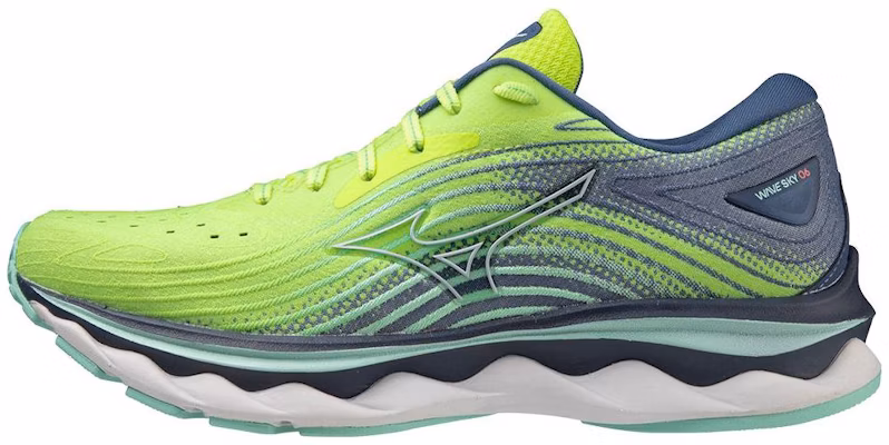 (Women) Mizuno Wave Sky 6 'Green Grey' J1GD220225 Buy (Women) Mizuno Wave Sky 6 'Green Grey' J1GD220225