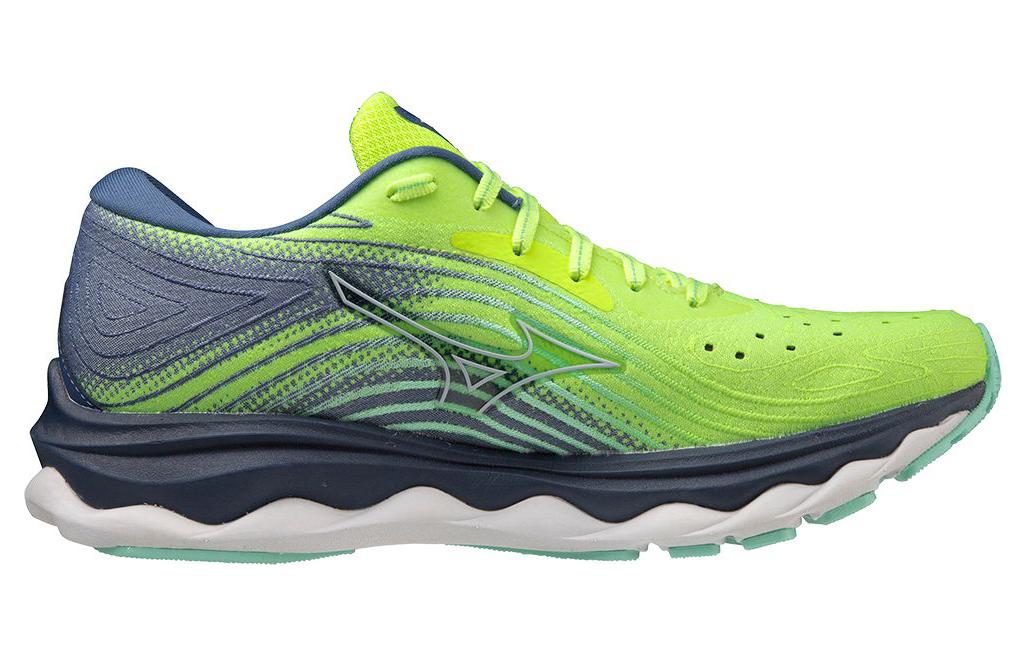 Order Mizuno Wave Sky 6 低筒 跑步鞋 女式 綠灰