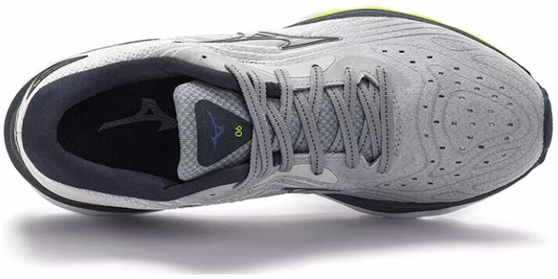 (Women) Mizuno Wave Sky 6 'Grey Black' J1GC220224 Lookbook (Women) Mizuno Wave Sky 6 'Grey Black' J1GC220224