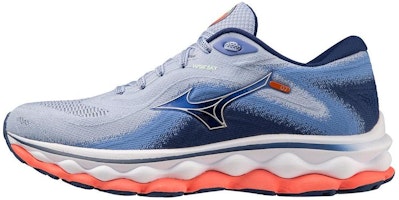 (Women) Mizuno Wave Sky 7 'Blue Heron Silver' 411413-6Q73 (Women) Mizuno Wave Sky 7 'Blue Heron Silver' 411413-6Q73