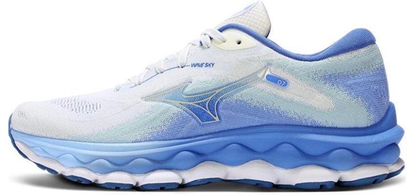 (Women) Mizuno Wave Sky 7 'Blue White' J1GD230274 Buy (Women) Mizuno Wave Sky 7 'Blue White' J1GD230274