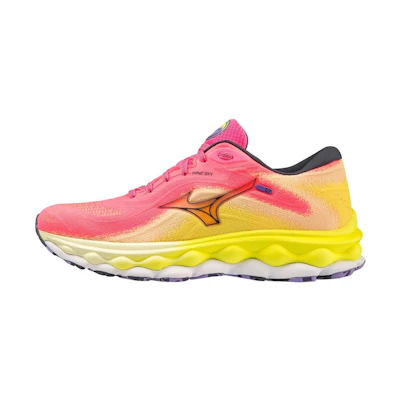 (W) Mizuno Wave Sky 7 'High Vis Pink'
