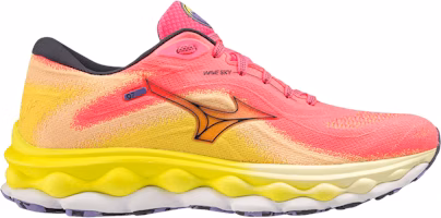 (Women) Mizuno Wave Sky 7 'High Vis Pink' 411413-1VRE (Women) Mizuno Wave Sky 7 'High Vis Pink' 411413-1VRE