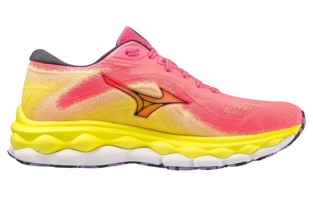 Order (Women) Mizuno Wave Sky 7 'High Vis Pink' 411413-1VRE