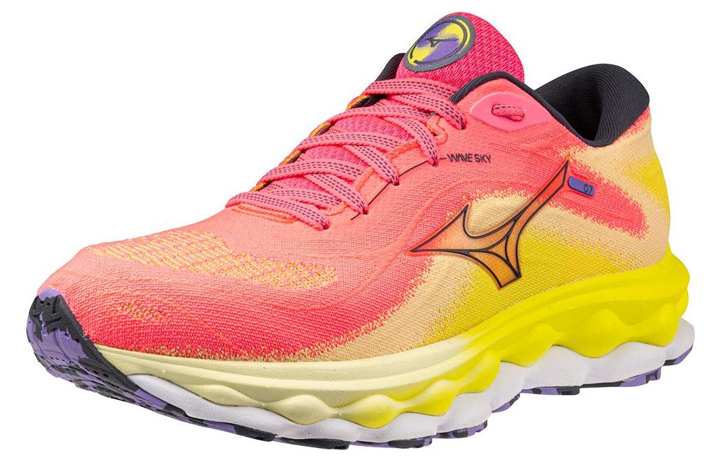 Lookbook (Women) Mizuno Wave Sky 7 'High Vis Pink' 411413-1VRE