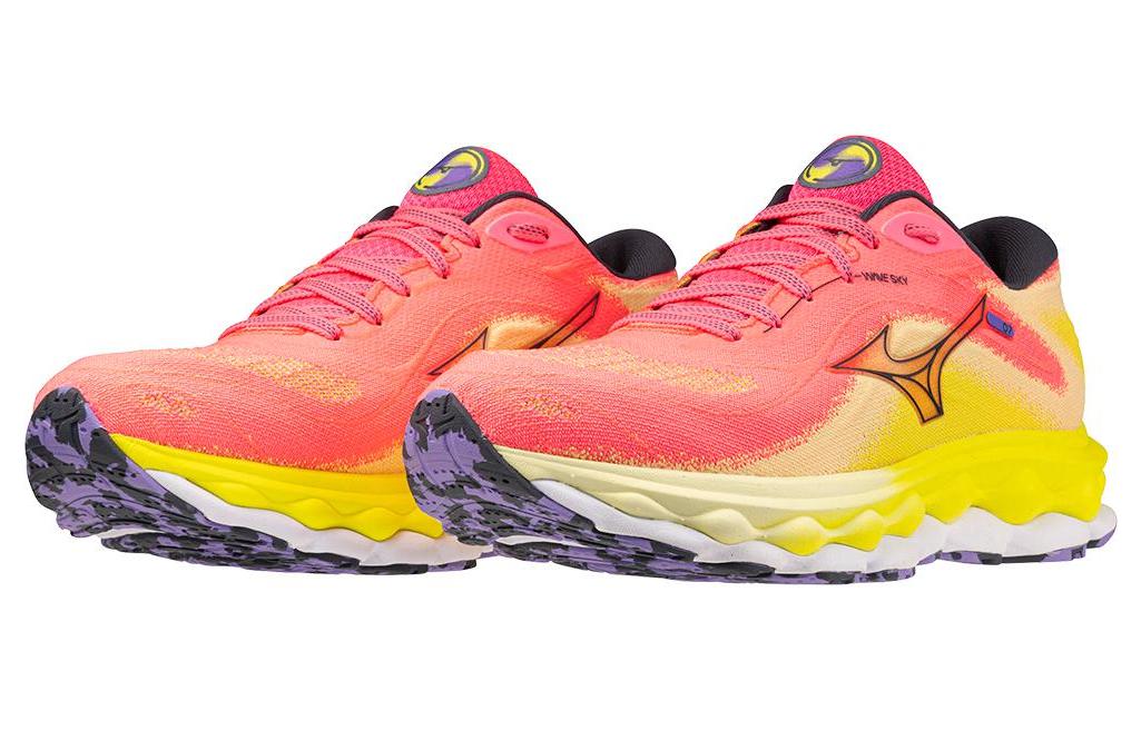 Shop (Women) Mizuno Wave Sky 7 'High Vis Pink' 411413-1VRE