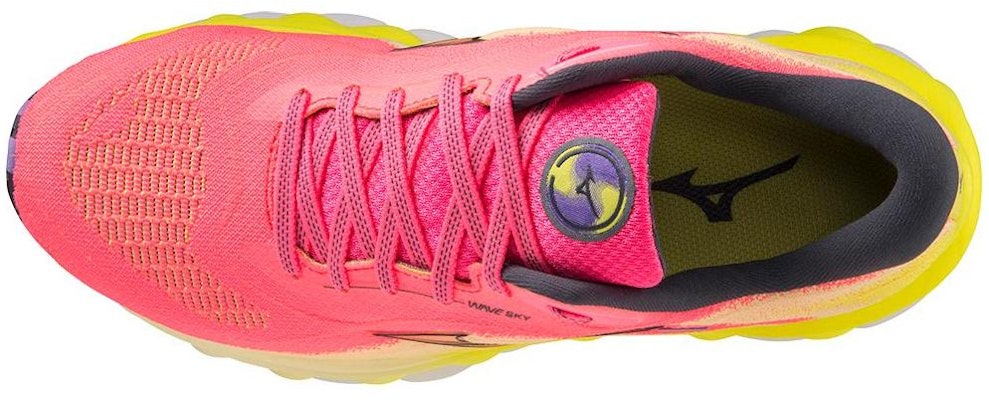 (Women) Mizuno Wave Sky 7 'High Vis Pink' 411413-1VRE Details for (Women) Mizuno Wave Sky 7 'High Vis Pink' 411413-1VRE