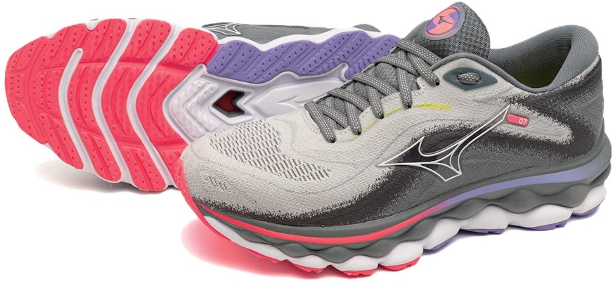 (Women) Mizuno Wave Sky 7 'Pearl Blue White' 411413-5F00 Details for (Women) Mizuno Wave Sky 7 'Pearl Blue White' 411413-5F00