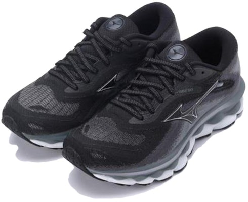 (Women) Mizuno Wave Sky 7 Super Wide 'Black Silverstar' J1GD231222 Order (Women) Mizuno Wave Sky 7 Super Wide 'Black Silverstar' J1GD231222