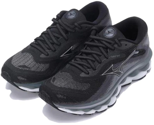 (W) Mizuno Wave Sky 7 Super Wide ''Nero Silverstar'' J1GD231222 Order (W) Mizuno Wave Sky 7 Super Wide ''Nero Silverstar'' J1GD231222