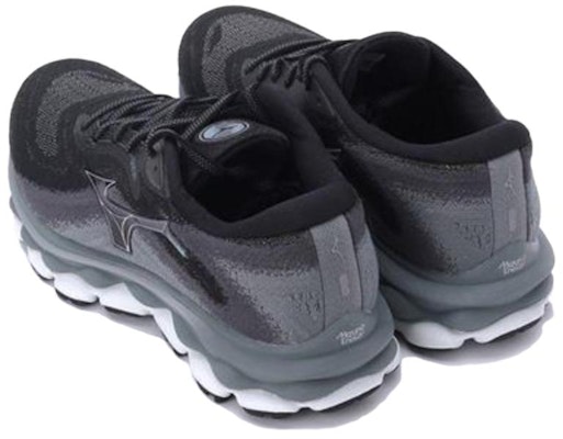 (Women) Mizuno Wave Sky 7 Super Wide 'Black Silverstar' J1GD231222 Lookbook (Women) Mizuno Wave Sky 7 Super Wide 'Black Silverstar' J1GD231222