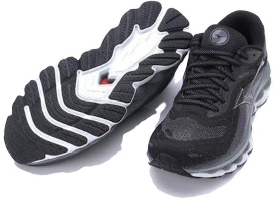 (Women) Mizuno Wave Sky 7 Super Wide 'Black Silverstar' J1GD231222 Shop (Women) Mizuno Wave Sky 7 Super Wide 'Black Silverstar' J1GD231222