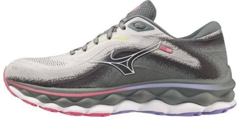 (Women) Mizuno Wave Sky 7 Super Wide 'Pearl Blue High-Vis Pink' J1GD231221 Buy (Women) Mizuno Wave Sky 7 Super Wide 'Pearl Blue High-Vis Pink' J1GD231221