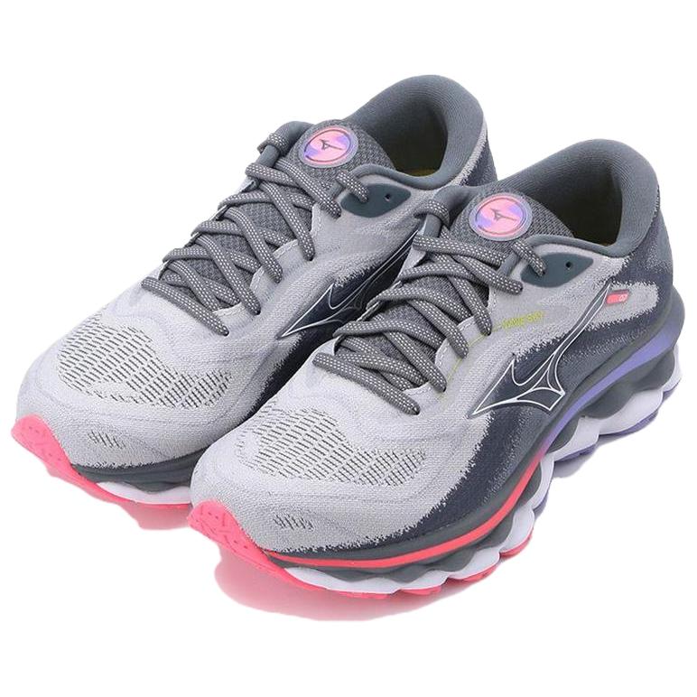 Order (W) Mizuno Wave Sky 7 Super Wide ''Blu Perla Rosa Alta Visibilità'' J1GD231221