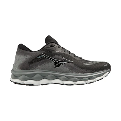 (W) Mizuno Wave Sky 7 Wide 'Black Silverstar'