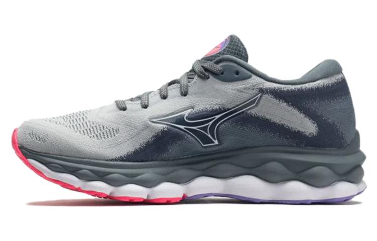 (Women) Mizuno Wave Sky 7 Wide 'Pearl Blue White'  411414-5F00
