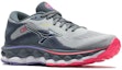 Lookbook (W) Mizuno Wave Sky 7 Wide 'Pearl Blue White' Biru Mutiara Putih 411414-5F00