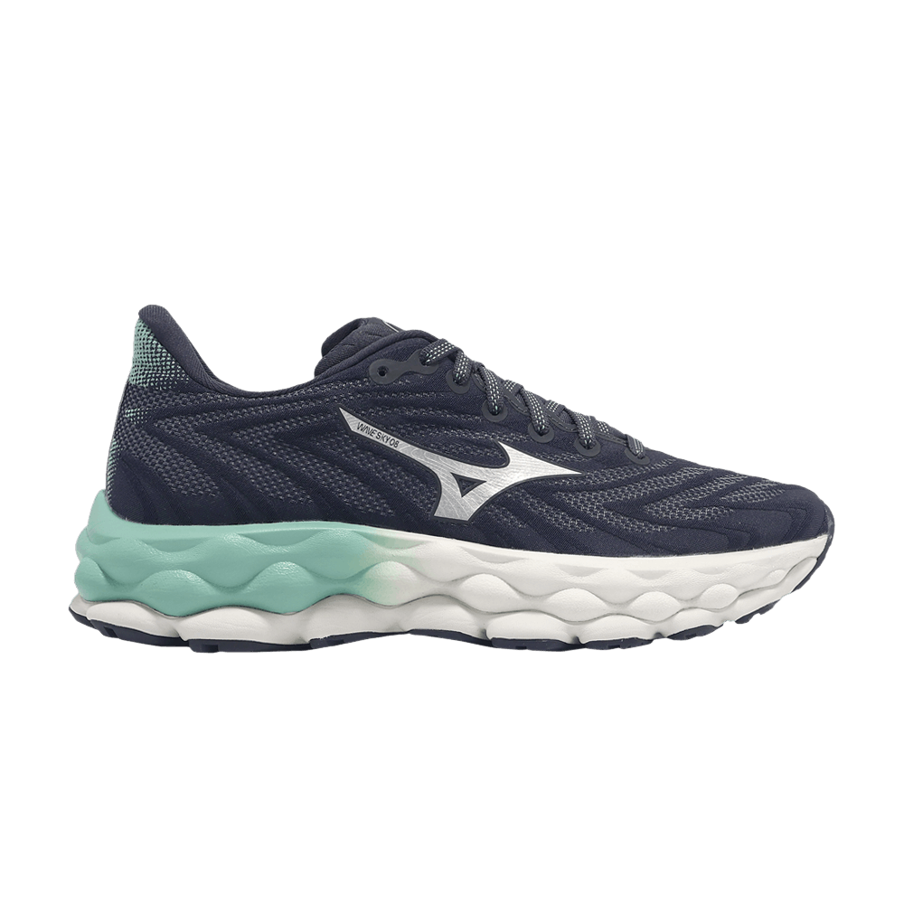 (Women) Mizuno Wave Sky 8 'India Ink Dusty Jade Green' J1GD240225