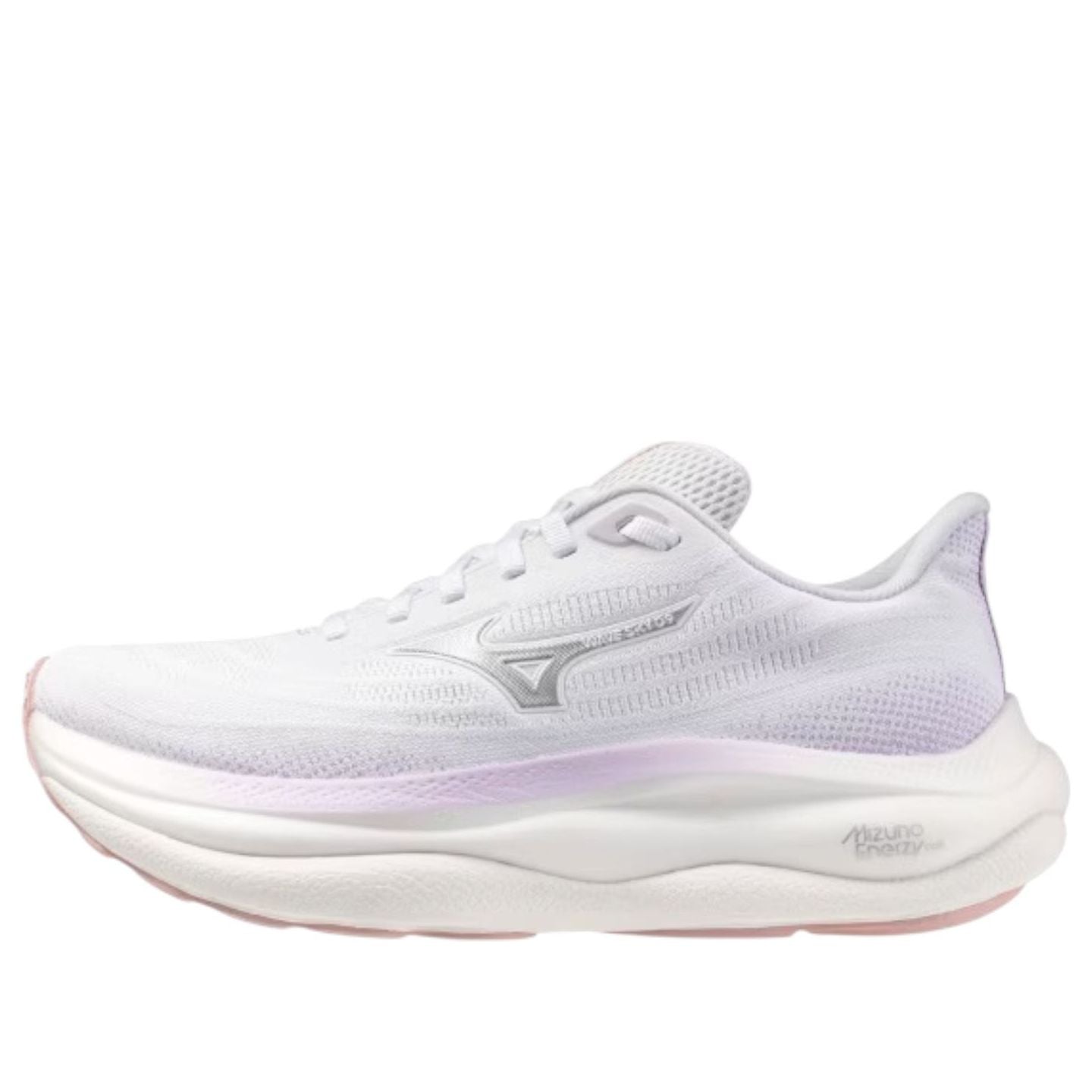 (Women) Mizuno Wave Sky 9 'White Silver Orchid Petal' J1GD250224