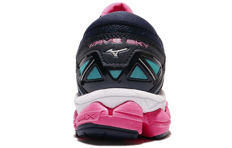 Shop (Women) Mizuno Wave Sky 'Blue Pink' J1GD170263