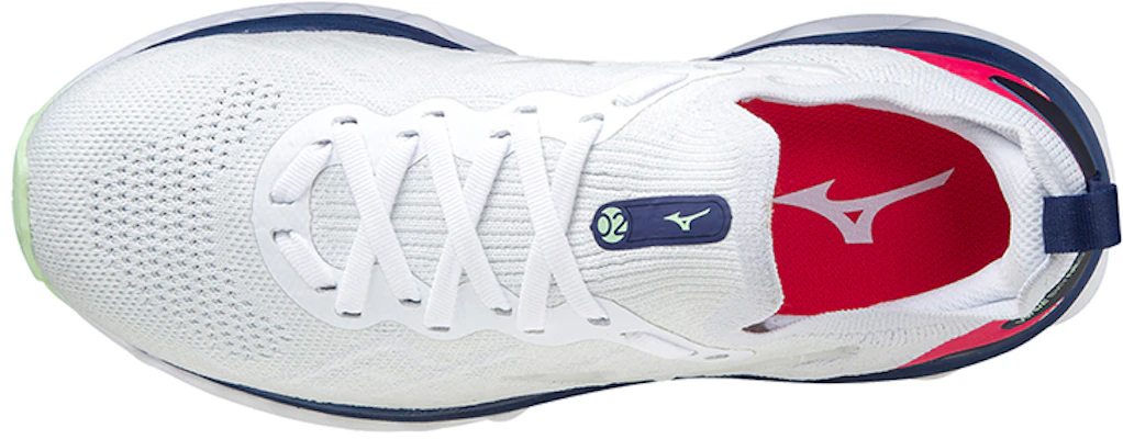 (Women) Mizuno Wave Sky Neo 2 'White Blue Red' J1GD213401 Lookbook (Women) Mizuno Wave Sky Neo 2 'White Blue Red' J1GD213401