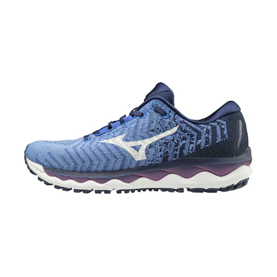 (W) Mizuno Wave Sky Waveknit 3 'Blue White'