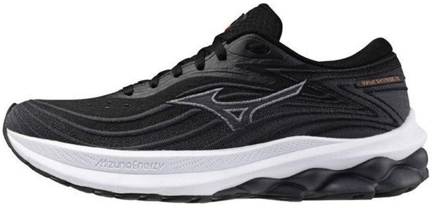 (Women) Mizuno Wave Skyrise 5 'Black White Nasturtium' J1GD240924 Buy (Women) Mizuno Wave Skyrise 5 'Black White Nasturtium' J1GD240924