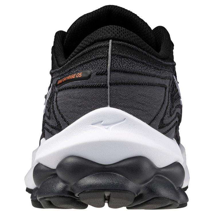 Shop (W) Mizuno Wave Skyrise 5 'Hitam Putih Nasturtium' J1GD240924