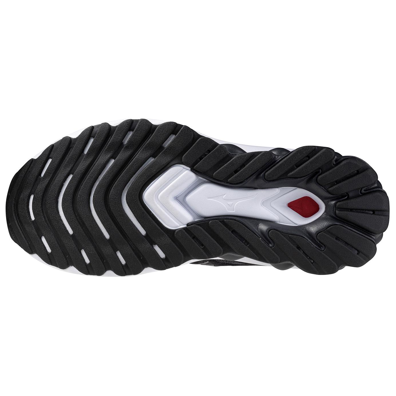 Purchase (W) Mizuno Wave Skyrise 5 'Hitam Putih Nasturtium' J1GD240924