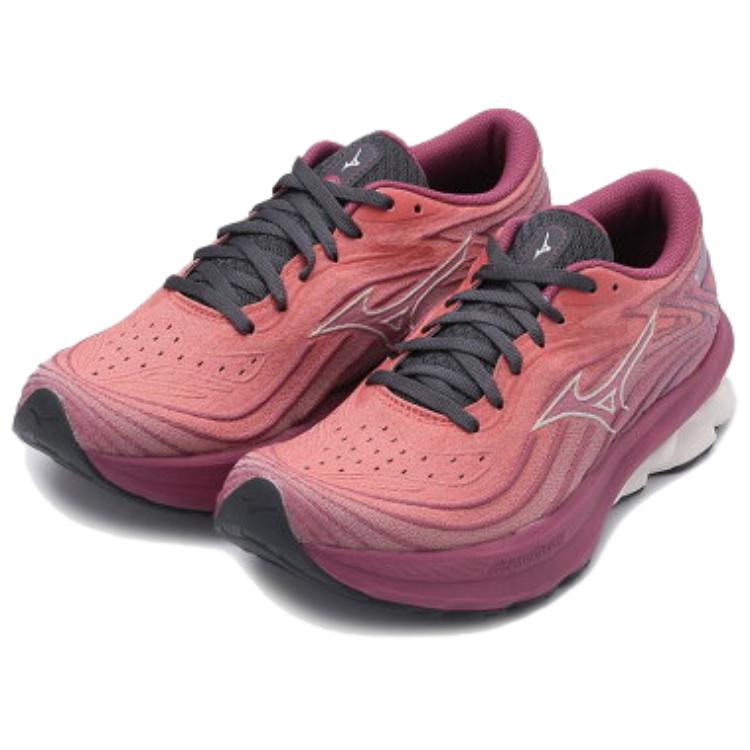 Lookbook (女性) 美津濃 Wave Skyrise 5 '紫紅色' J1GD240973