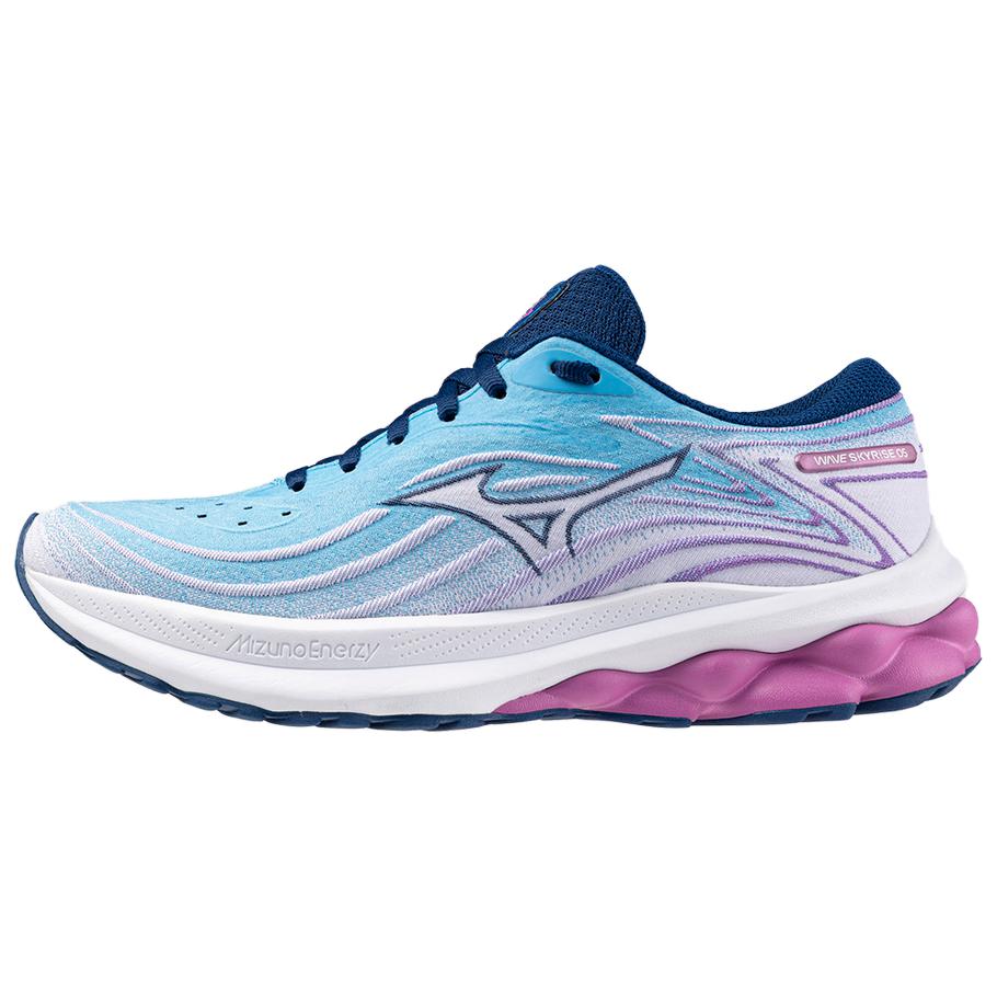 (Women) Mizuno Wave Skyrise 5 'Swim Cap Hyacinth' J1GD240923