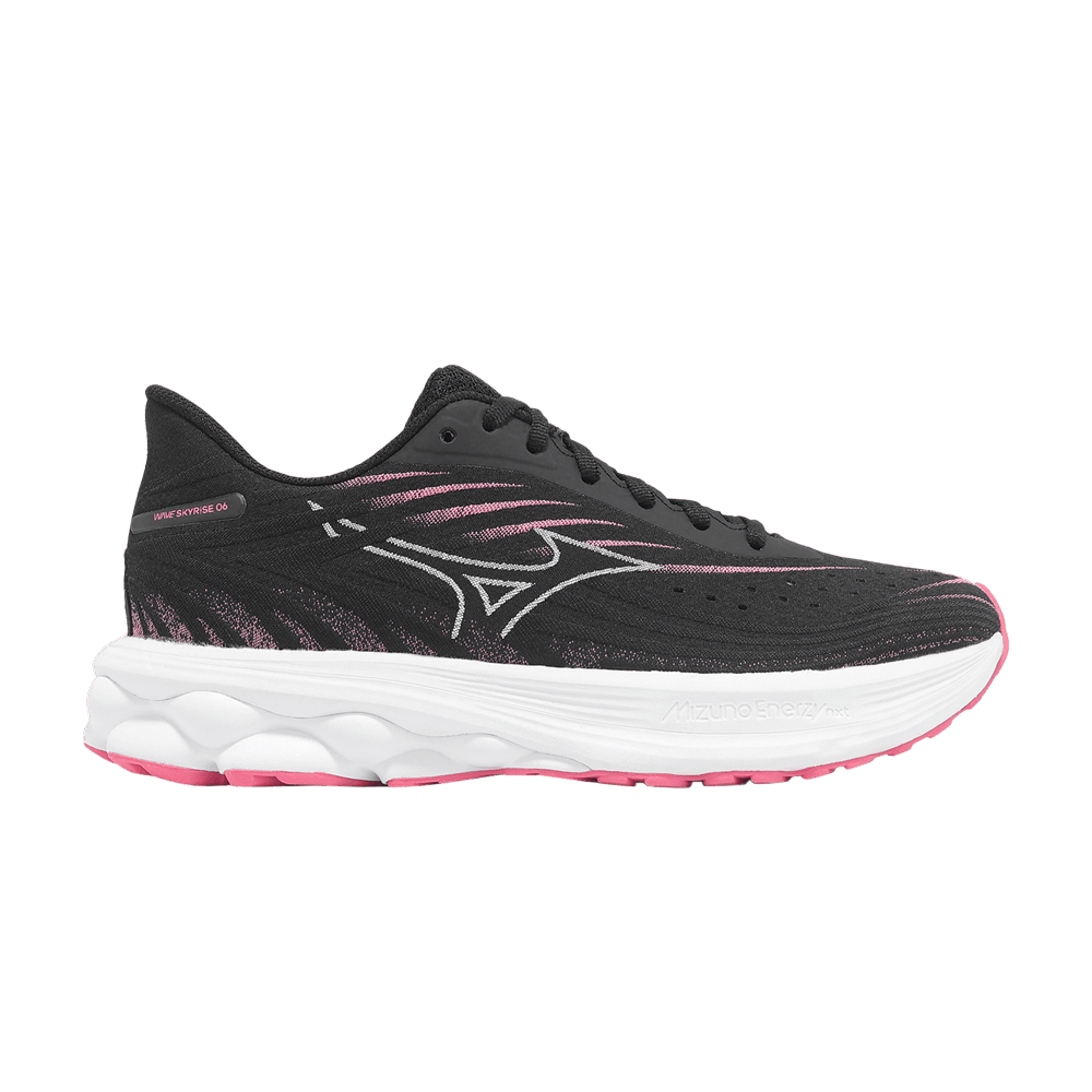 (Women) Mizuno Wave Skyrise 6 'Black Camellia Rose' J1GD250925