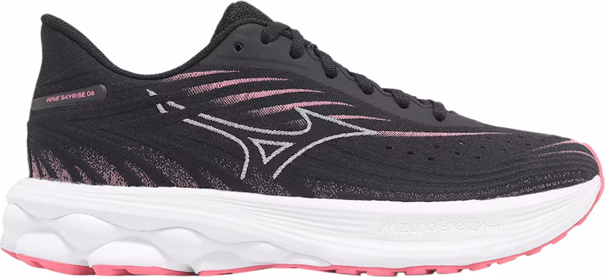 (W) ミズノ ウェーブスカイライズ6 ''ブラック カメリア ローズ'' J1GD250925 Buy (W) ミズノ ウェーブスカイライズ6 ''ブラック カメリア ローズ'' J1GD250925