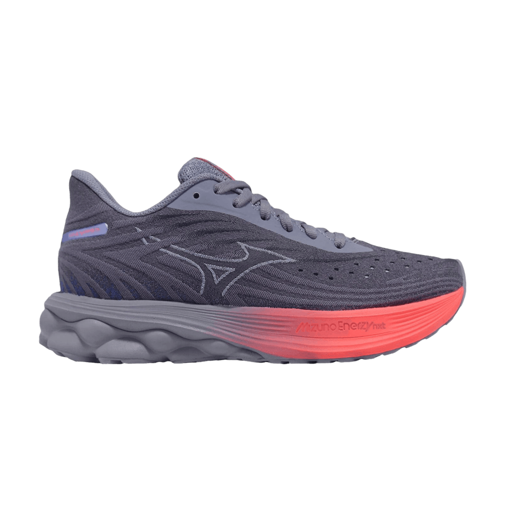 (Women) Mizuno Wave Skyrise 6 'Blue Granite Striking Coral' J1GD250971
