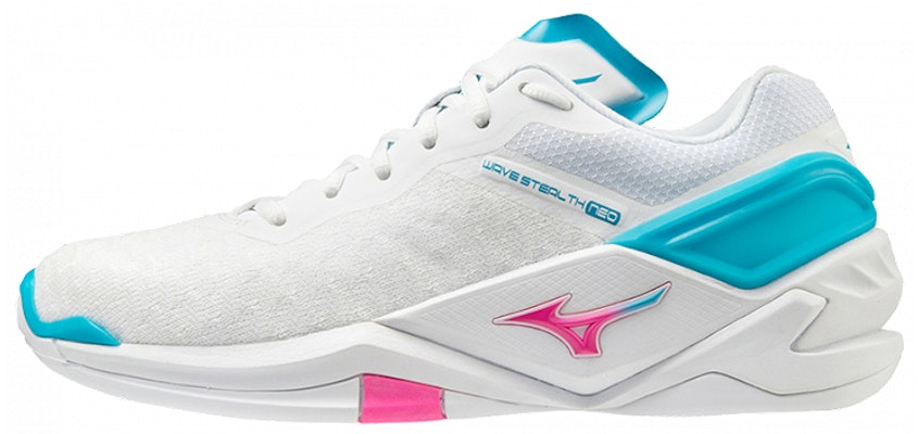(Women) Mizuno Wave Stealth Neo 'White Blue' X1GB200060 Buy (Women) Mizuno Wave Stealth Neo 'White Blue' X1GB200060