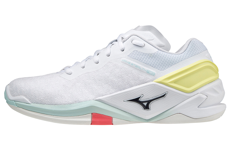 (Women) Mizuno Wave Stealth Neo 'White Yellow' X1GB200010