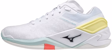 (Women) Mizuno Wave Stealth Neo 'White Yellow' X1GB200010 (Women) Mizuno Wave Stealth Neo 'White Yellow' X1GB200010