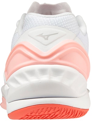 Mizuno Wave Stealth Neo NB 減震防滑手球鞋 女款 白粉 Shop Mizuno Wave Stealth Neo NB 減震防滑手球鞋 女款 白粉