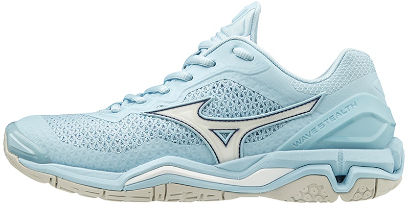 (Women) Mizuno Wave Stealth V 'Blue White' X1GB189602 Buy (Women) Mizuno Wave Stealth V 'Blue White' X1GB189602