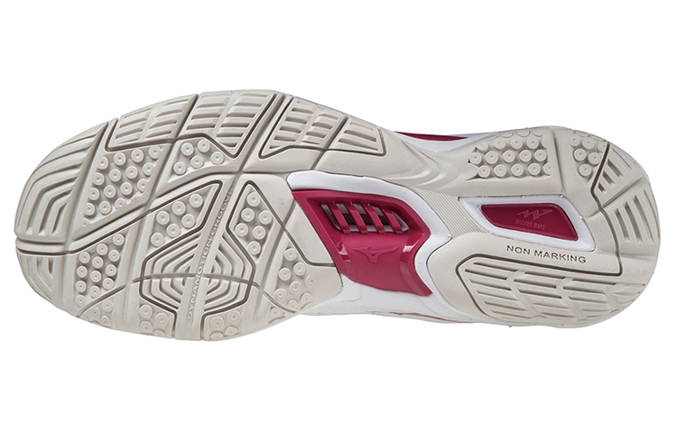 Purchase (Women) Mizuno Wave Stealth V 'White Red' X1GB180066