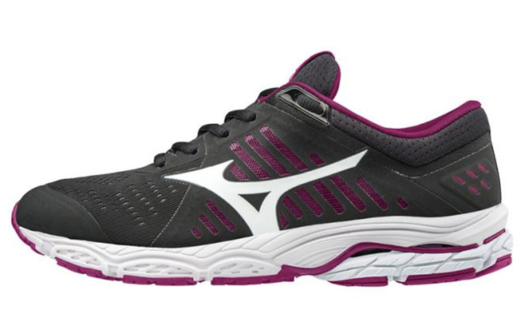 (Women) Mizuno Wave Stream 'Black White Purple' J1GD181901