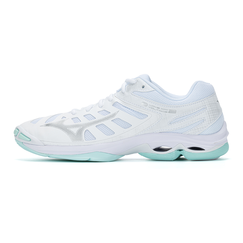 (Women) Mizuno Wave Voltage 2 'White Blue Tint' V1GC246045